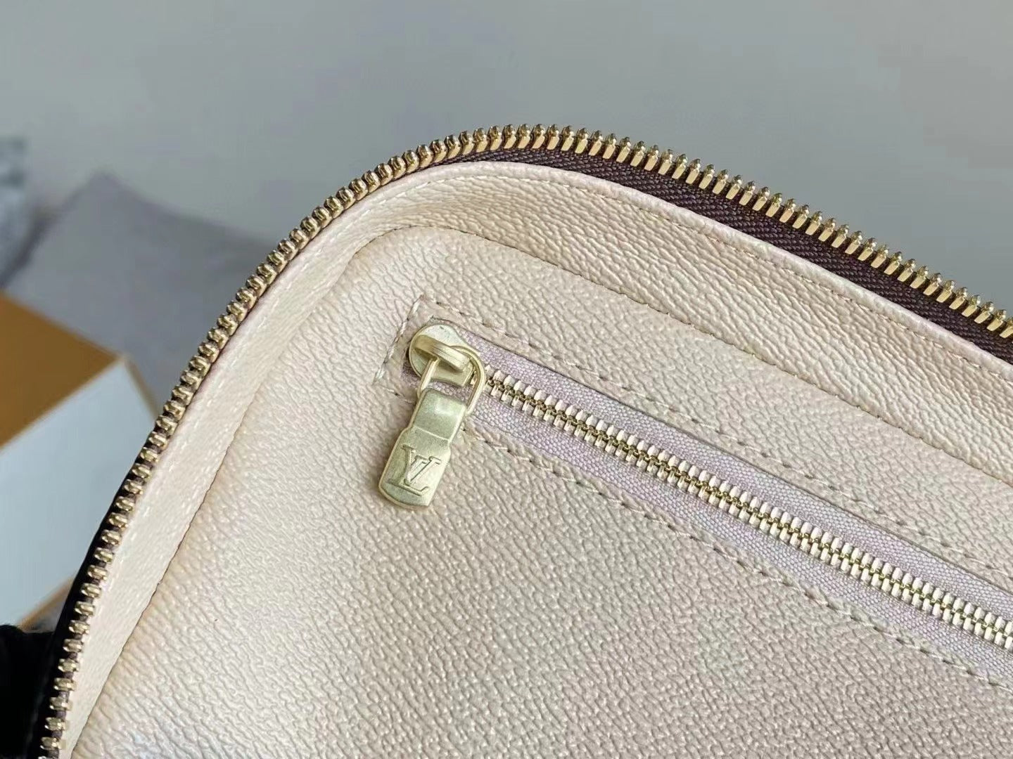 CUSTOM LV MAKE UP VANITY BAG