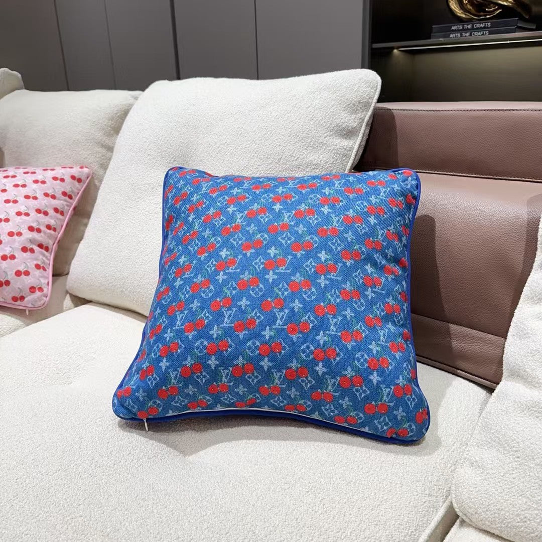 LV CHERRY PILLOW 2.0