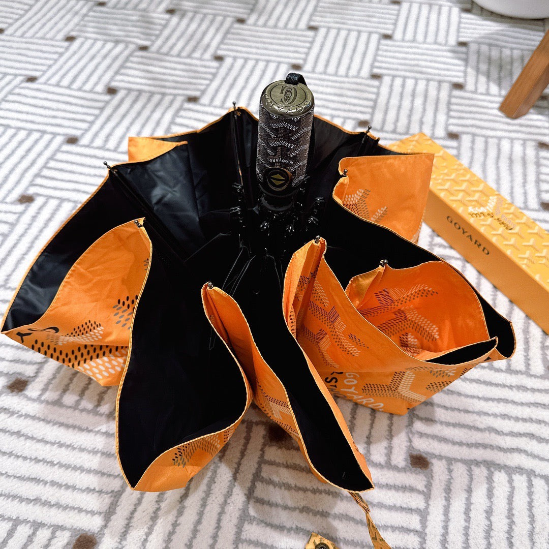 CUSTOM GOYARD RETRACTABLE UMBRELLA