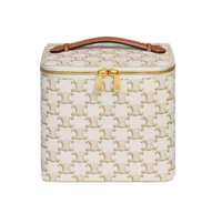 CELINE MAKE UP VANITY BAG (WHITE)