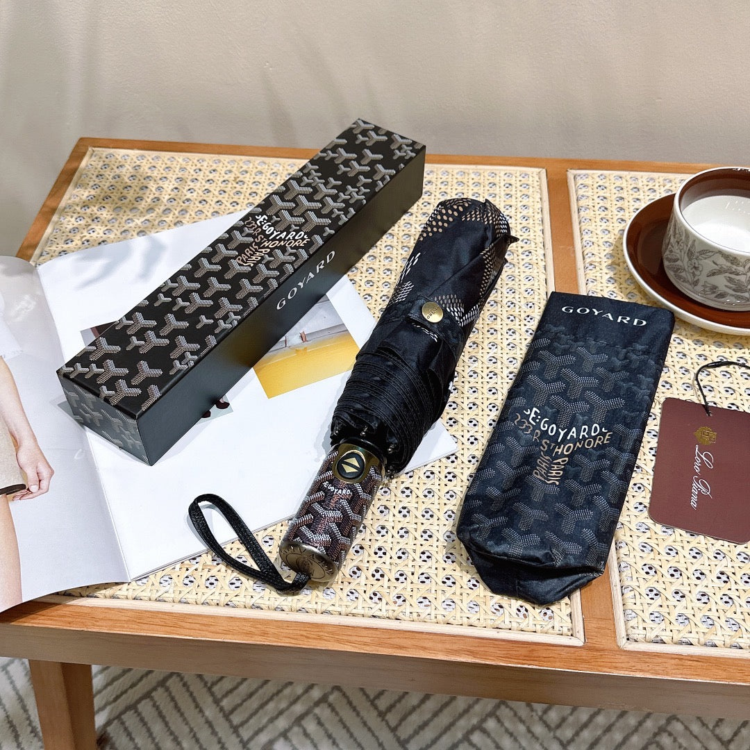 CUSTOM GOYARD RETRACTABLE UMBRELLA
