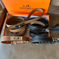 HERMES DOG COLLAR AND LEASH