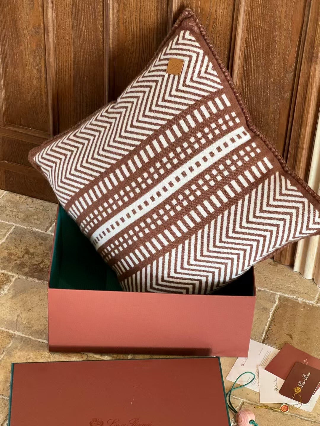 LORO PIANA WOOL PILLOW