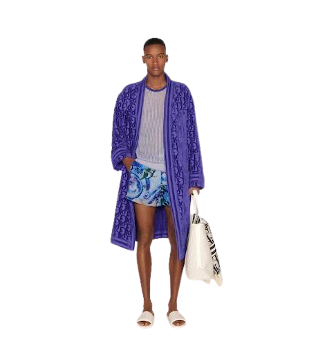 CHRISTIAN OBLIQUE BATH ROBE