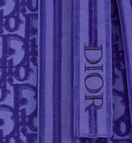 CHRISTIAN OBLIQUE BATH ROBE