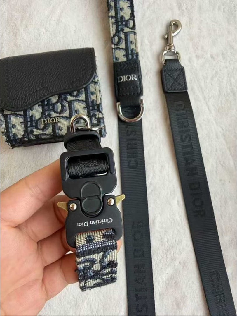 CHRISTIAN DOG COLLAR AND LEASH
