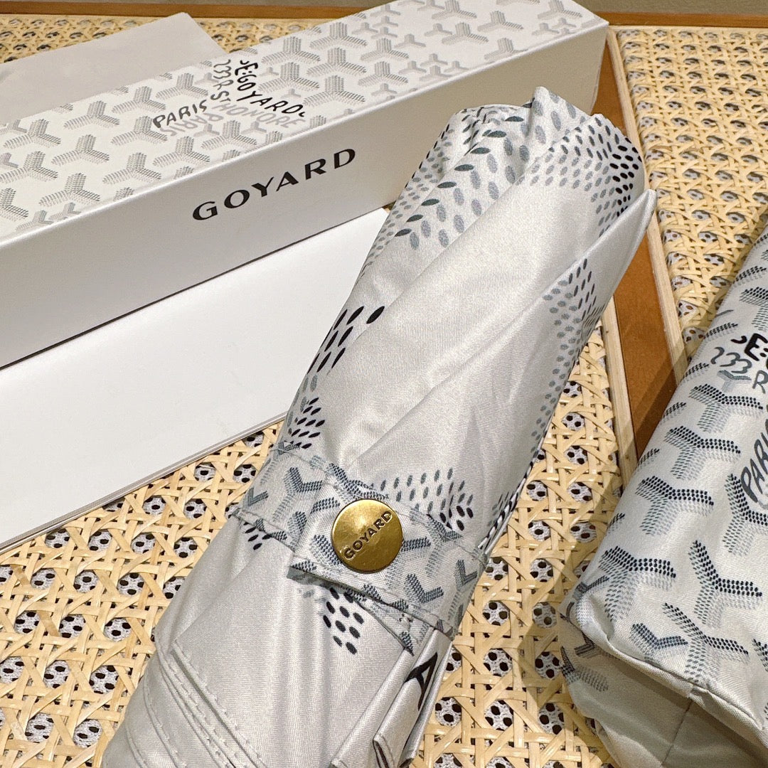 CUSTOM GOYARD RETRACTABLE UMBRELLA