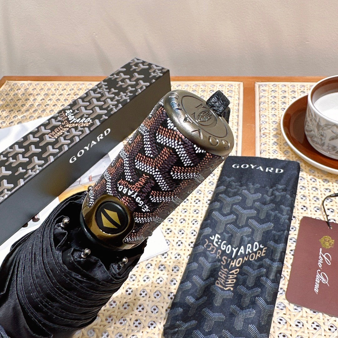 CUSTOM GOYARD RETRACTABLE UMBRELLA