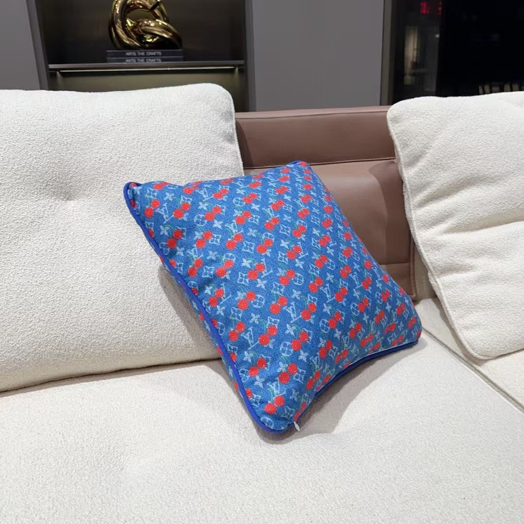 LV CHERRY PILLOW 2.0