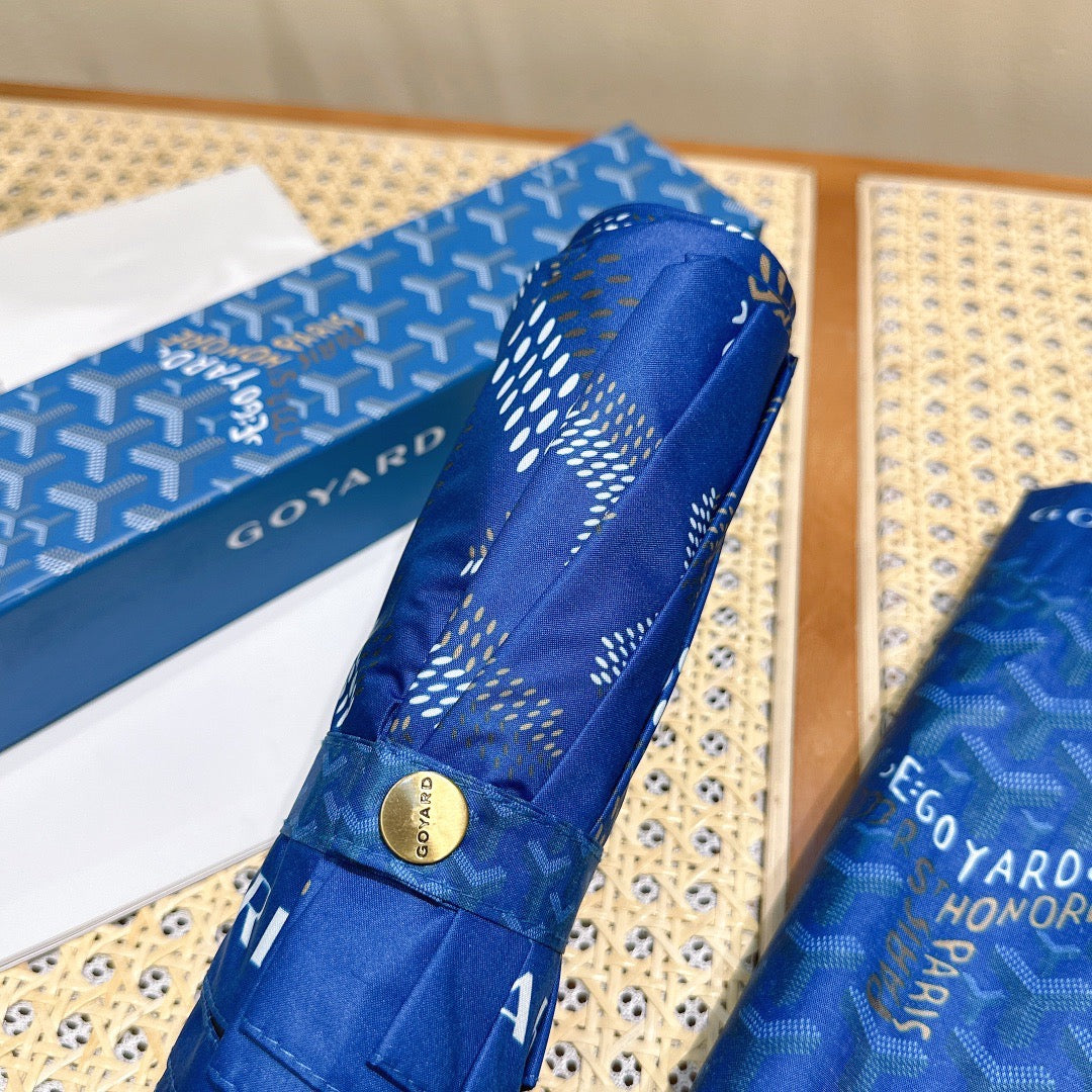 CUSTOM GOYARD RETRACTABLE UMBRELLA