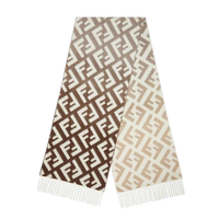 FENDI GRADIENT WOOL SCARF