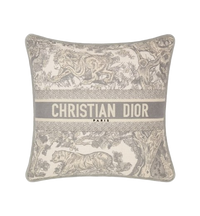 CHRISTIAN GREY THROW PILLOW