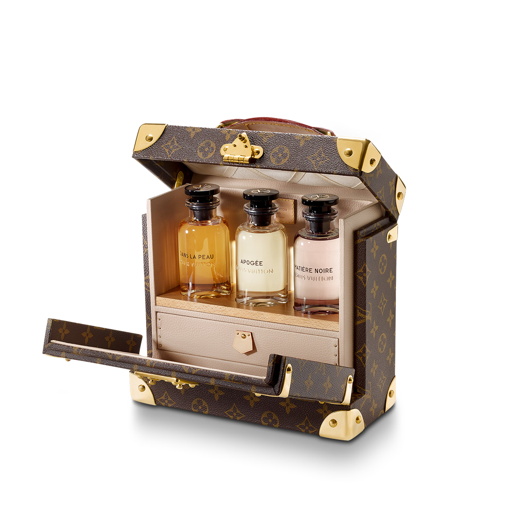 CUSTOM LV BROWN PERFUME BOX