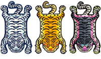 TIBETAN RAW EMOTIONS TIGER RUG