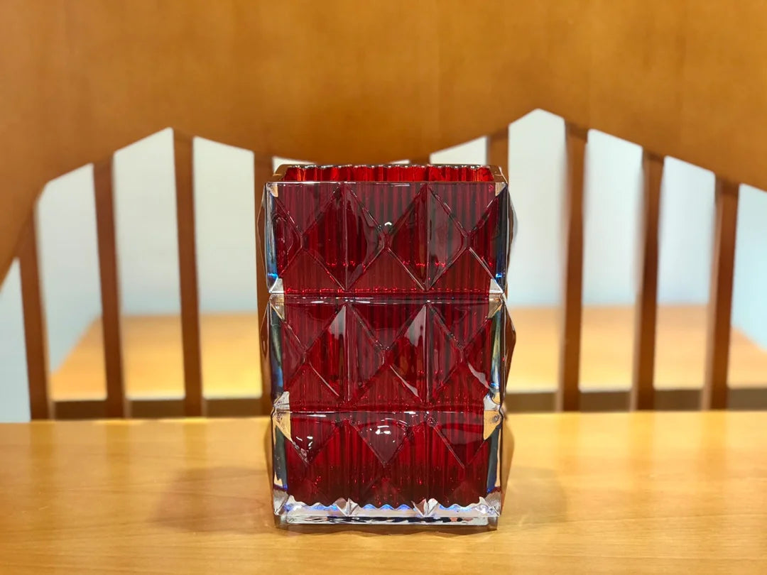 BACCARAT LOUXOR RECTANGLE FLOWER VASE