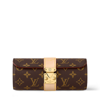 LV MONOGRAM JEWELRY CASE (BROWN)