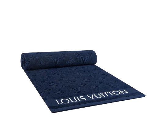 CUSTOM LV BEACH TOWEL