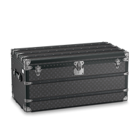 CUSTOM LV BLACK TRUNK