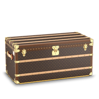 CUSTOM LV BROWN TRUNK