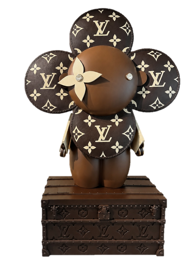 CUSTOM LV 4FT VIVIENNE CHOCOLATE FIGURE