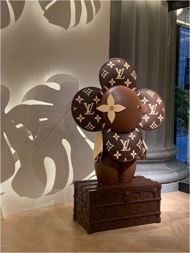 CUSTOM LV 4FT VIVIENNE CHOCOLATE FIGURE