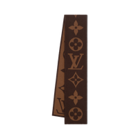 LV CASHMERE MONOGRAM SWEET DREAMS SCARF BROWN