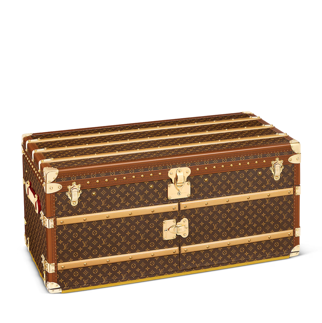CUSTOM LV BROWN TRUNK (CABINET)