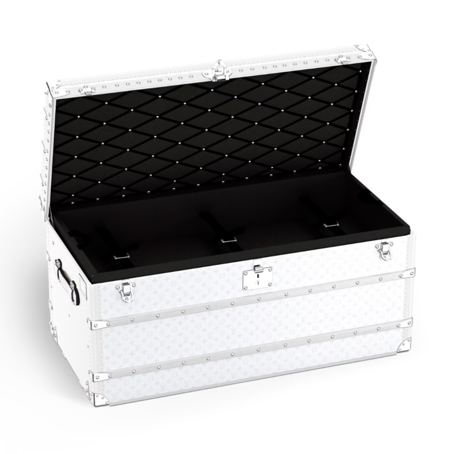 CUSTOM LV WHITE TRUNK