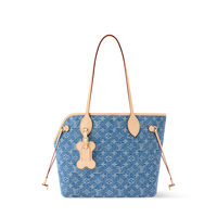 CUSTOM LV NEVERWOOF PET BAG (DENIM)