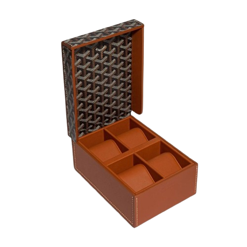 CUSTOM GOYARD 4 WATCH BOX
