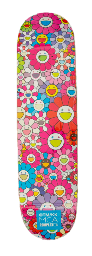 MURAKAMI FLOWER SKATEBOARD DECKS - THE PENTHOUSE THEORY MURAKAMI