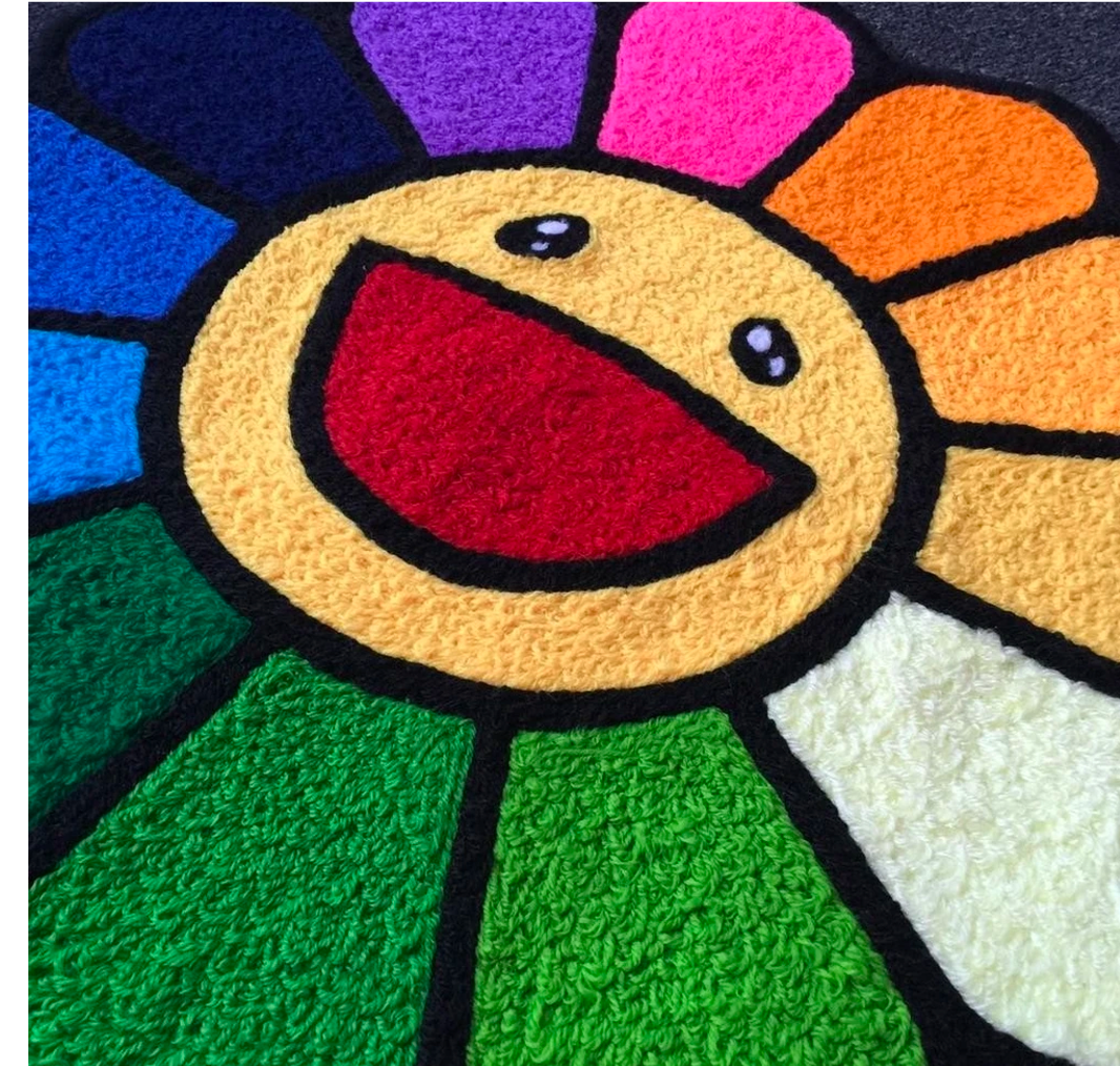 MURAKAMI FLOWER RUG - THE PENTHOUSE THEORY MURAKAMI