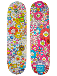 MURAKAMI FLOWER SKATEBOARD DECKS