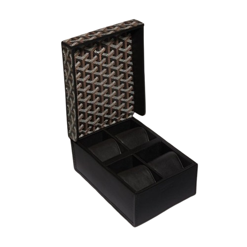 CUSTOM GOYARD 4 WATCH BOX