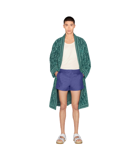 CHRISTIAN OBLIQUE BATH ROBE