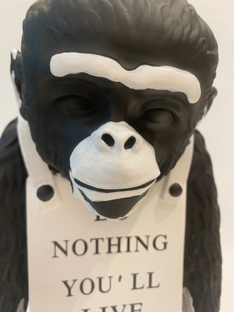 MONKEY SIGN FIGURINE