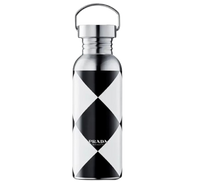 PRADA CHECKERED STAINLESS STEEL BOTTLE