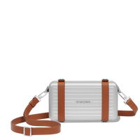 CHRISTIAN CROSS-BODY CLUTCH (BROWN)