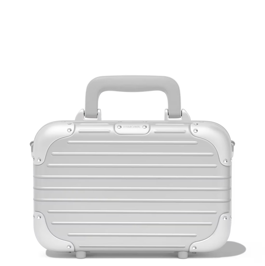 RIMOWA SILVER TRAVEL WATCH CASE