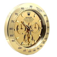 ROLEX DAYTONA GOLD WALL CLOCK