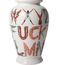 ALPHABET VASE