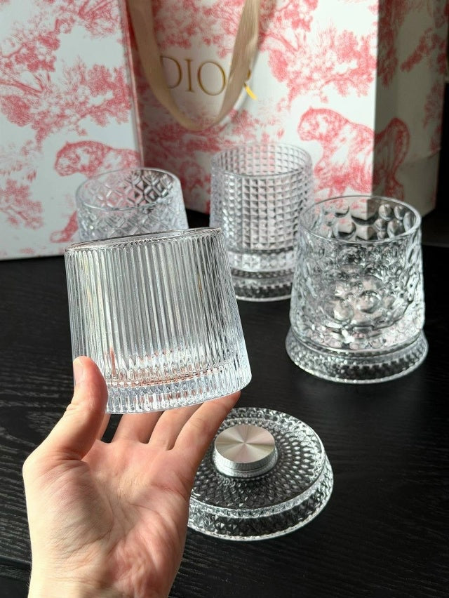 CHRISTIAN 4 ROTATING GLASS SET