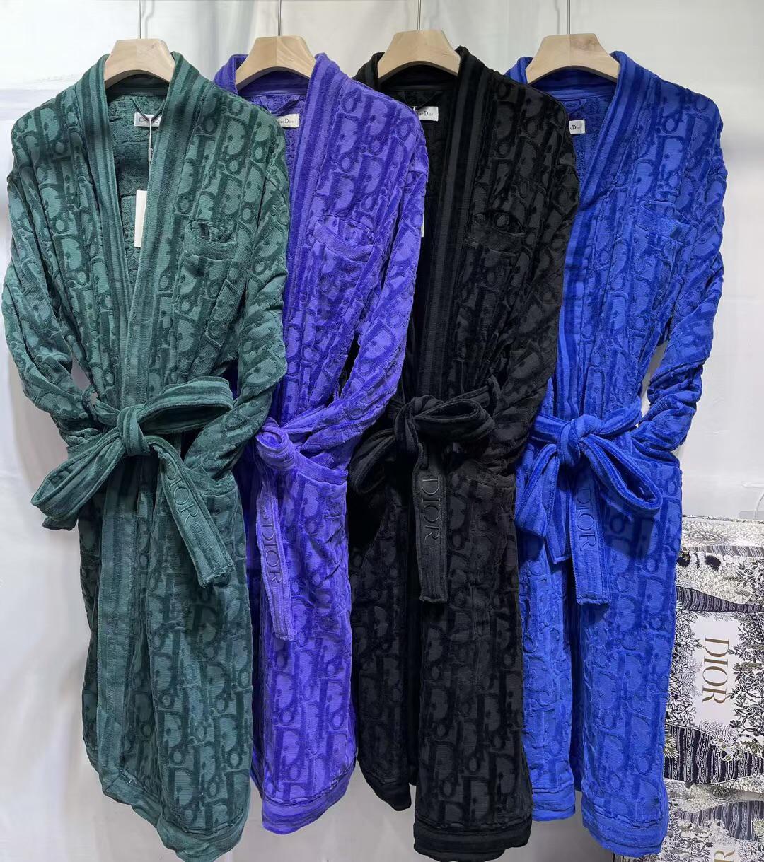 CHRISTIAN OBLIQUE BATH ROBE